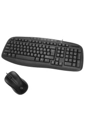 FRISBY FK-4825QU Q Türkçe Multimedya Kablolu Klavye Mouse Set Siyah - 2