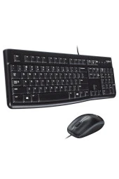 logitech  Mk120 Kablolu Q Tr Siyah Klavye Mouse Seti - Siyah - 5