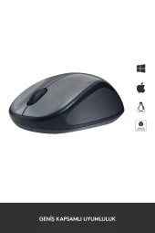 Logitech M235 Gri 910-002201 Kablosuz 1000 DPI Kompakt Mouse - Siyah - 5