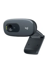 logitech  C270 HD 720p Mikrofonlu Web Kamerası - Siyah thumbnail 1