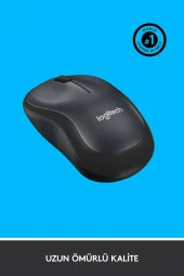 logitech  M221 Sessız Kablosuz Mouse 910-006510 Sıyah - 5