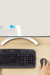 logitech  Mk330 Kablosuz Türkçe Q Klavye Mouse Seti - Siyah - 5