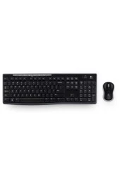 logitech  MK270 920-004525 Kablosuz USB Alıcılı Türkçe Q Klavye Mouse Seti - Siyah - 5