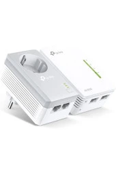 TP-LINK  TL-WPA4226KIT, AV600 N300 Mbps Wi-Fi Powerline Adaptör Kiti - 4