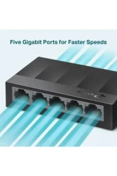 TP-LINK LS1005G 5-port 10/100/1000mbps Desktop Switch - 5