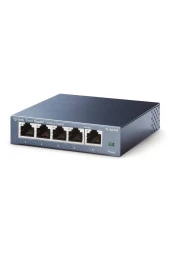 TP-LINK  Tl-sg105 5 Port 10-100-1000 Mbps Switch Çelik Kasa - 4