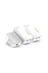 TP-LINK TL-WPA4220T KIT 300mbps AV600 3lü Powerline Adaptör - 3
