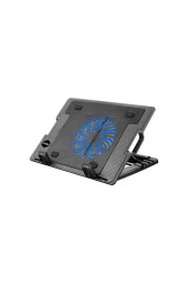 FRISBY FNC-35ST 14cm Led Fanlı Yükseklik Ayarlı 2 Port Usb Hub 9-17 Notebook Stand Ve Soğutucu - 1
