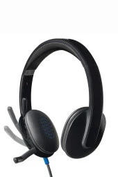 logitech  H540 USB  Gürültü Önleyici Mikrofonlu Kablolu Kulaklık - Siyah - 2