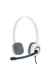 logitech H150 Kablolu Stereo Kulaklık - Beyaz - 3