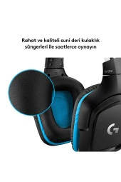 logitech G432 981-000770 7.1 Surround Ses Kablolu Oyuncu Kulaklığı - Siyah - 5
