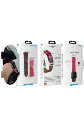 Naztech  Apple Watch Uyumlu 2 3 4 5 6 Se 42 44 Mm Deri Kayış Kordon - 4
