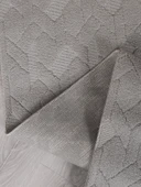 Lara Bukleli Desenli Yumuşacık Peluş Halı Salon Oturma Odası Mutfak Koridor Halısı 9401B Gri thumbnail 3