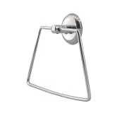 Bez Havluluk Aparatı Lavabo Banyo Mutfak Aparat Standı Bez Havlu Askısı Vidalı Krom Paslanmaz Metal thumbnail 4