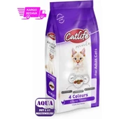 Catlife Tavuklu Multicolor Yetişkin Kedi Maması 15 kg + 1 Kg HEDİYE - 2
