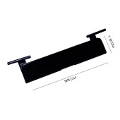 2 Adet Mercedes C Class W204 için Port Bagaj Tavan Çıta Kapak - 7