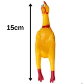 Ses Çıkaran Tavuk - Kedi Köpek Pet Oyuncağı 30 CM - 1