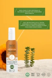 INCIA %100 Doğal Bronzlaştırıcı Yağ Organik Avokado Yağı Yoğun Bronzlaştırıcı Kakao Havuç Susam 150 ml - 7
