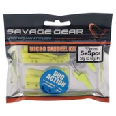 Savage gear Micro Sandeel Kit 12 Parça Lrf Silikon Yem thumbnail 6