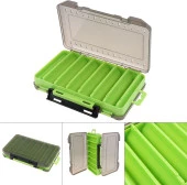 Shufa Lure Box Çift Taraflı Kutu 105mm - Yeşil thumbnail 2