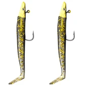 Fujin Zand Eel 11cm 7gr-14gr Double Combo Silikon Yem thumbnail 2