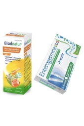Bisolnatur Bitkisel Şurup 128 gr + Enterogermina Kids(Çocuk) Probiyotik 5 ml 10 Flakon Avanatjlı Paket - 1