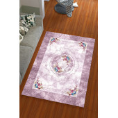 İpek Kadife Lastikli Halı Örtüsü - 2