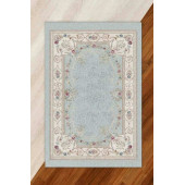 Modern Desenli Lastikli Halı Örtüsü - 1