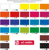 Talens Art Creation Acrylic Colour 24x12ml Akrilik Boya Seti / 9021724M thumbnail 3