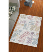 Kadife Modern Halı Örtüsü - 2