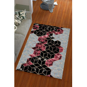 Kadife Modern Halı Örtüsü - 2