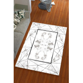 Miray Tekstil Kadife Modern Halı Örtüsü - 2