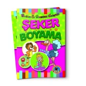 Karatay - Şeker Boyama 128 Sayfa 19X27 - 1