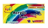 Fufi Akrilik Boya Şişe 12Li 12x25ml - 1