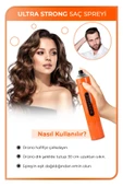 Morfose Saç Spreyi 400ML Ultra Sert (Turuncu) (4 Lü Set) - 5