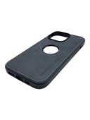 Hole Leather Case Füme iPhone 14 thumbnail 4