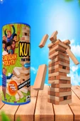 Redka Rafadan Tayfa Ahşap Kule Oyunu (Denge Oyunu) Jenga - 2