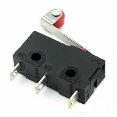 Makaralı Micro Switch Anahtar 5A  5A 250V Rulo Makara Kollu NO NC COM SPDT Sınırlayıcı Momentary - 5