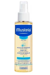 Mustela Baby Massage Oil 100 ml - Nemlendirici ve Rahatlatıcı Bebek Yağı - 1