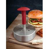 Russet 14 Cm Hamburger Köftesi Köfte Yapma Köfte Şekillendirme Kalıbı Presi 140-200 Gr - 3