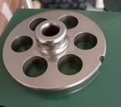 2'li 32 No Kıyma Makinesi İçin Kuşbaşı 20 mm Ayna Ve Bıçak Seti - 2