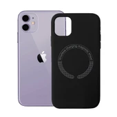 iPhone 11 Kılıf Magsafe Özellikli Lansman Silikon Kapak - 2