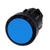 Siemens 22mm Plastik Mavi Yaylı Buton Kafası,3SU1000 - 1