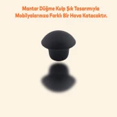 Düğme Kulp Dolap Mobilya Mutfak Dolabı Çekmece Dolap Kapak Kulpu Kulbu Metal Kulp Siyah thumbnail 3