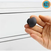 Düğme Kulp Dolap Mobilya Mutfak Dolabı Çekmece Dolap Kapak Kulpu Kulbu Metal Kulp Siyah thumbnail 5