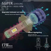 H3 Led far ampulü 80W 11000LM H3 12-30V / LAAM936 thumbnail 2