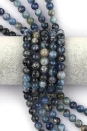 Kyanit Doğal Taş Dizi 9 mm Küre Kesim thumbnail 1