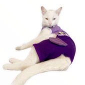 Chique Panda Kedi Tulumu Kedi Kıyafeti Kedi Elbisesi thumbnail 5