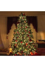 YILBAŞI AĞACI IŞIĞI 10 METRE GÜN IŞIĞI LED IŞIK 100 LED LAMBALI 220V İLE ÇALIŞIR NOEL AĞACI IŞIĞI thumbnail 3