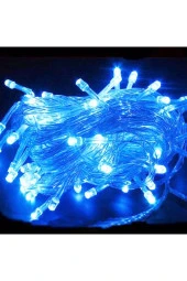 10 METRE 100 LED MAVİ LED IŞIK YILBAŞI AĞACI IŞIĞI 220 V MAVİ IŞIK MAVİ NOEL IŞIĞI YILBAŞI IŞIKLARI thumbnail 3